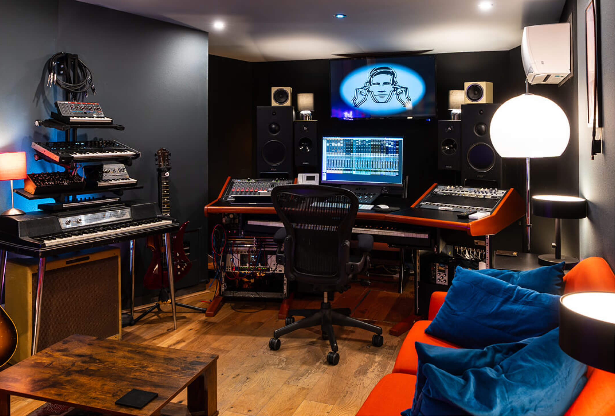 Studio that supports the process